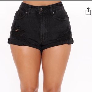 Take Me To a Concert Denim Shorts